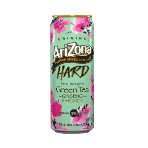 Arizona Hard Iced Green Tea 22 OZ (Single/22 OZ)
