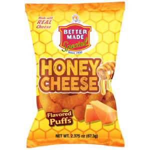 Better Made Honey Cheese Puffs (Single/2.375 oz)