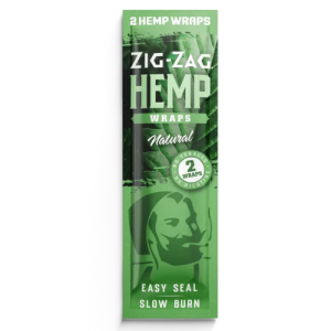 Zig-Zag Hemp Wraps Natural (Single/2 CT)