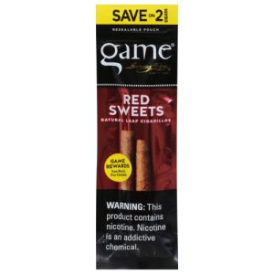 Game Natural Leaf Red Sweets Cigarillos (2 ea)