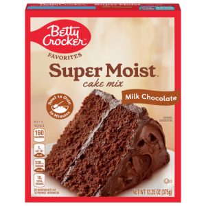 Betty Crocker Favorites Super Moist Milk Chocolate Cake Mix . (13.25 oz)