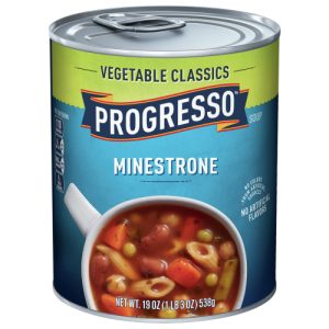 Progresso Minestrone Soup Vegetable Classics Canned Soup, (19 oz)