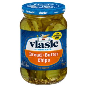 Vlasic Bread and Butter Pickle Chips Keto Friendly, 16 fl. oz.
