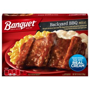 Banquet Backyard BBQ Frozen Serve Meal 10.45 Ounce (Single)