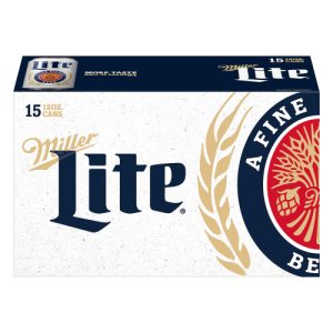 Miller Lite Pilsner Beer (15 ea)