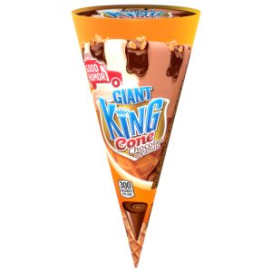 Good Humor Giant King Chocolate & Vanilla Frozen Dairy Dessert Cone