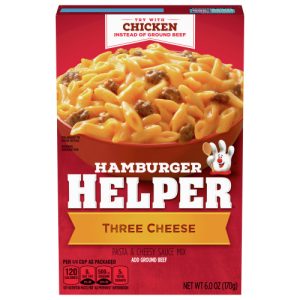 Hamburger Helper Three Cheese, box (6 oz)