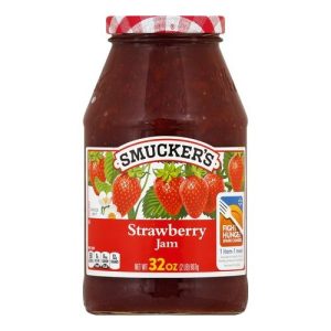 Smucker's Strawberry Jam   (Single/32.00 OZ Glass Jar)