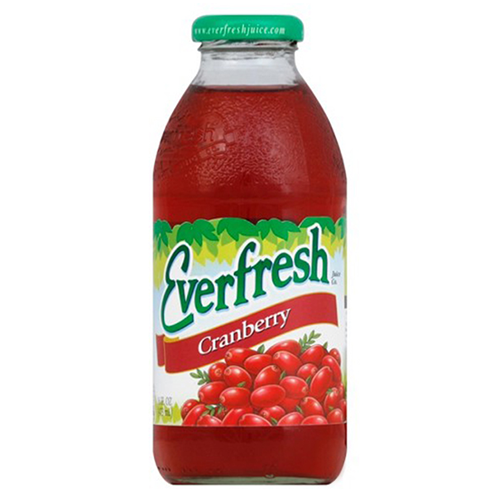 Everfresh Cranberry Juice (Single/16 oz Bottle)