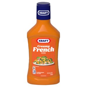 Kraft Creamy French Salad Dressing Bottle (16 fl oz)