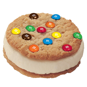 M&M's Vanilla Cookie Sandwich (Single/4 oz)