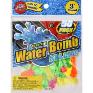 Ja-Ru JA RU BALLOONS WATER BOMB 3 (50 CT)